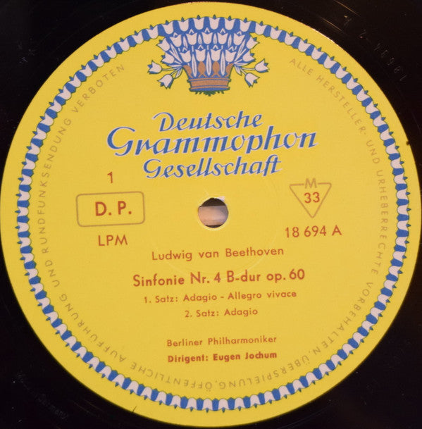 Berliner Philharmoniker Dirigent: Eugen Jochum -Eugen Jochum Dirigiert Beethoven