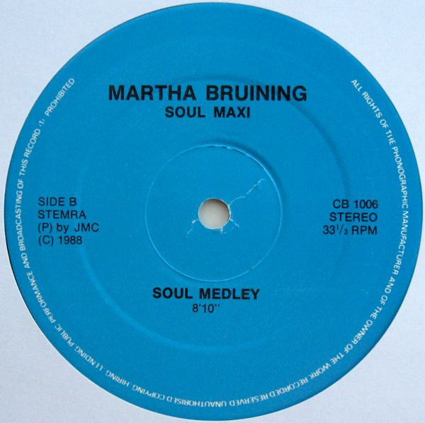 Martha Bruining -Soul Maxi