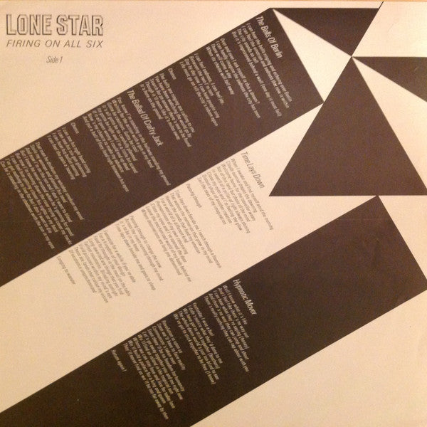 Lone Star (2) -Firing On All Six