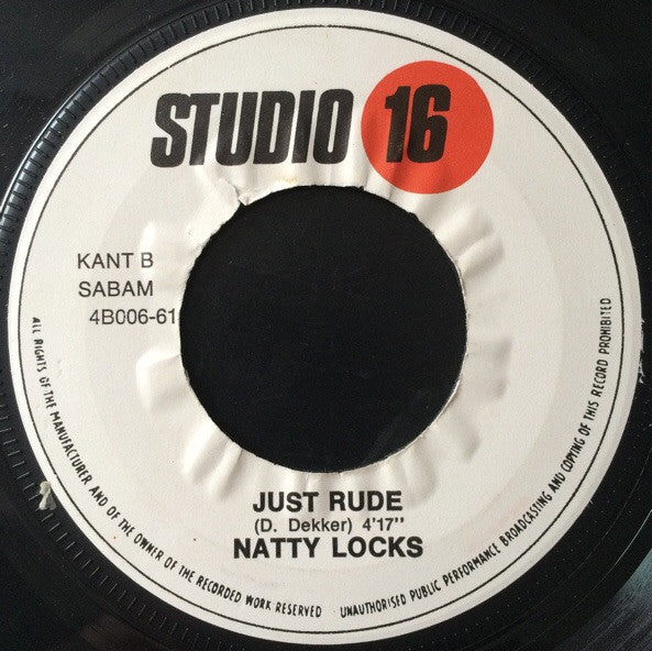 The Brixton Girls / Natty Locks -Rude Girl Train / Just Rude