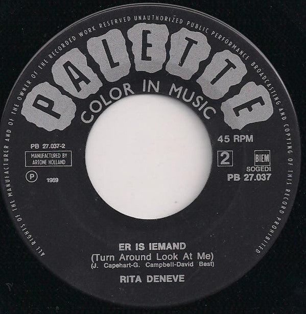 Rita Deneve -Dans De Hele Nacht / Er Is Iemand