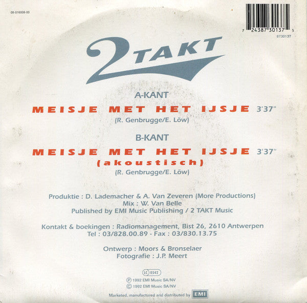 2 Takt -Meisje Met Het IJsje