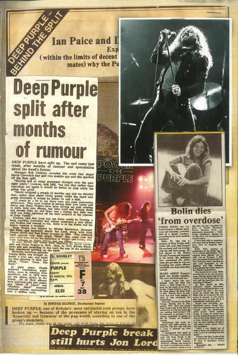 Deep Purple -History, Hits & Highlights '68 - '76