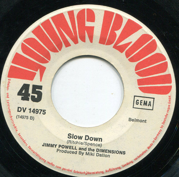 Jimmy Powell And The Dimensions* -Sugar Man