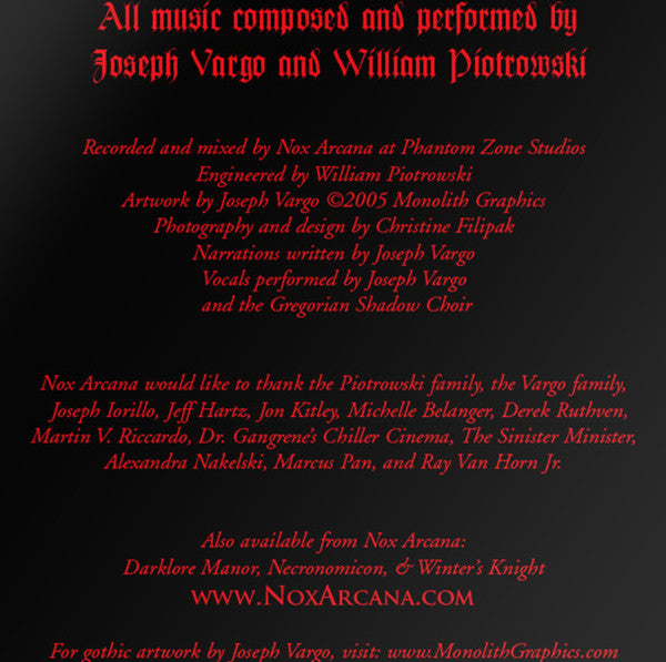 Nox Arcana -Transylvania