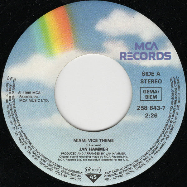 Jan Hammer -Miami Vice Theme