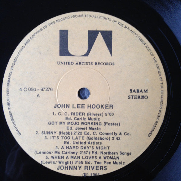 Johnny Rivers -John Lee Hooker