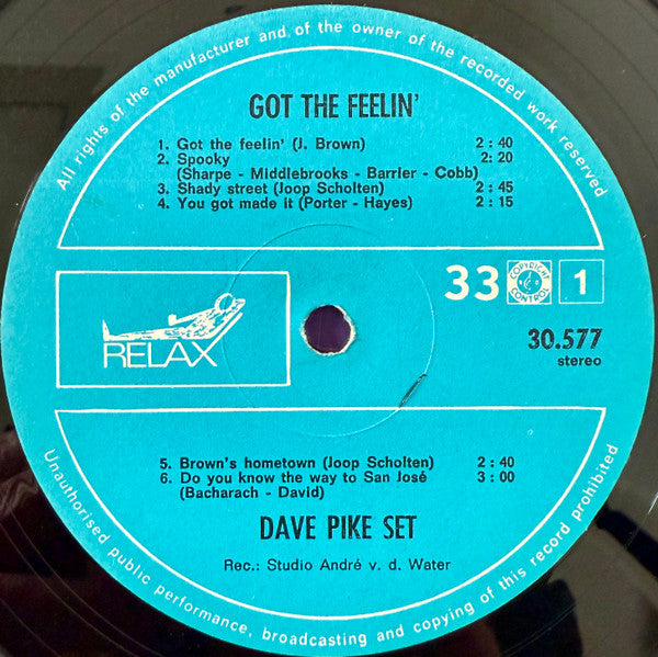 The Dave Pike Set -Got The Feelin'