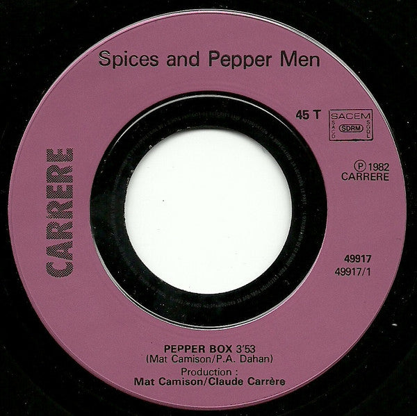 Spices & Pepper Men -Pepper Box