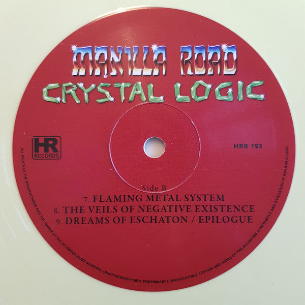 Manilla Road -Crystal Logic