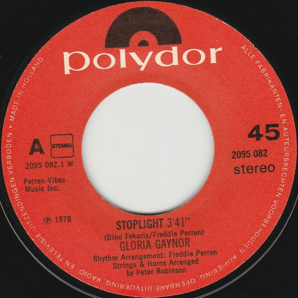 Gloria Gaynor - Stoplight / Anybody Wanna Party?