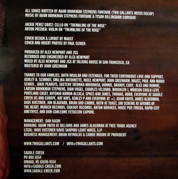 Two Gallants -Two Gallants