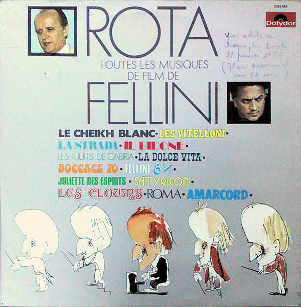 Rota* - Toutes Les Musiques De Film De Fellini