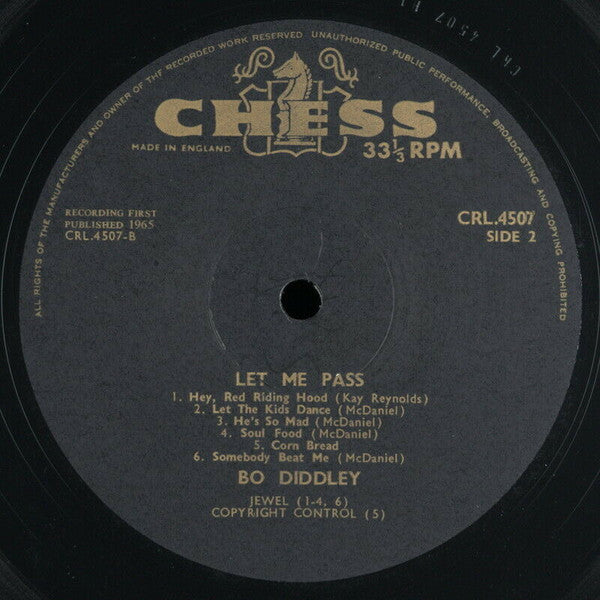 Bo Diddley -Let Me Pass