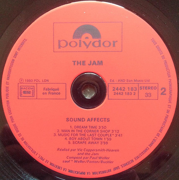 The Jam -Sound Affects