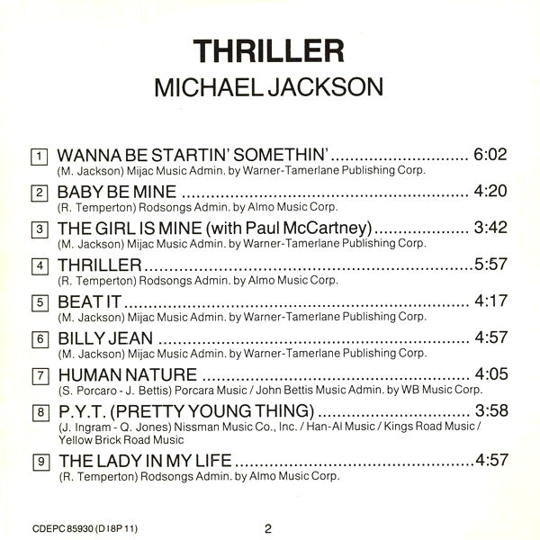 Michael Jackson - Thriller
