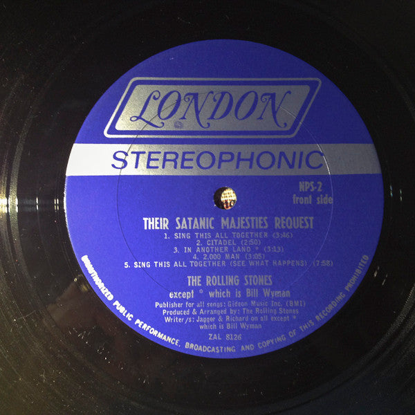 The Rolling Stones -Their Satanic Majesties Request