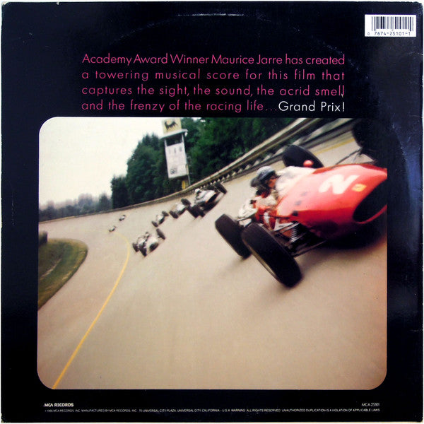 Maurice Jarre - Grand Prix (The Original Sound Track Album)