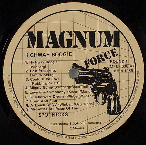 The Spotnicks -Highway Boogie