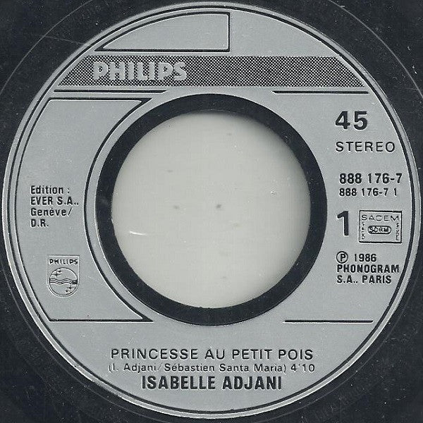 Isabelle Adjani -Princesse Au Petit Pois