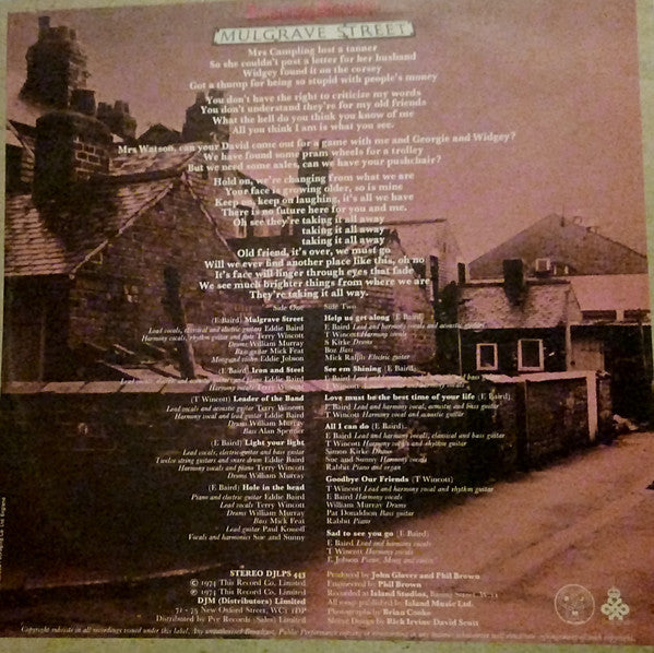 Amazing Blondel -Mulgrave Street
