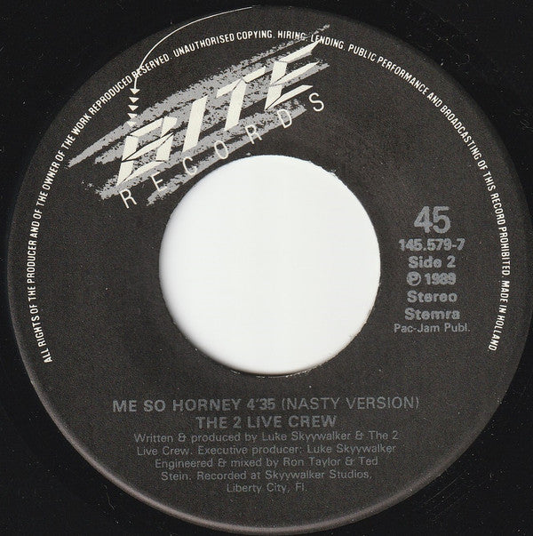 The 2 Live Crew -Me So Horny