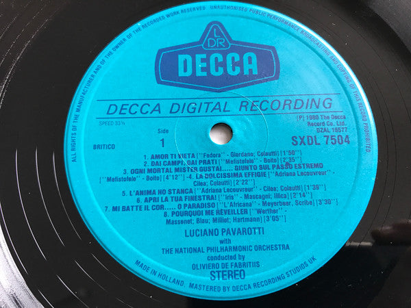 Luciano Pavarotti - Luciano Pavarotti Recital