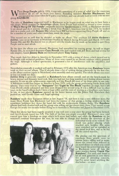 Rainbow -Live In Munich 1977