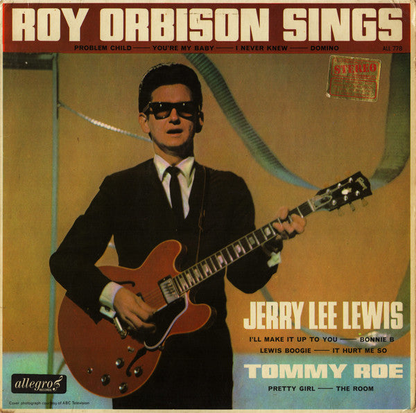 Roy Orbison, Jerry Lee Lewis & Tommy Roe -Roy Orbison Sings