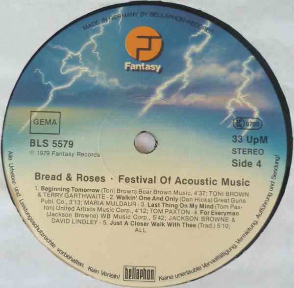 Various - Bread &amp; Roses: Festival Of Acoustic Music