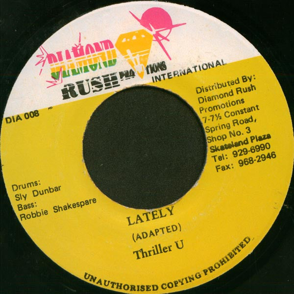 Thriller U -Lately