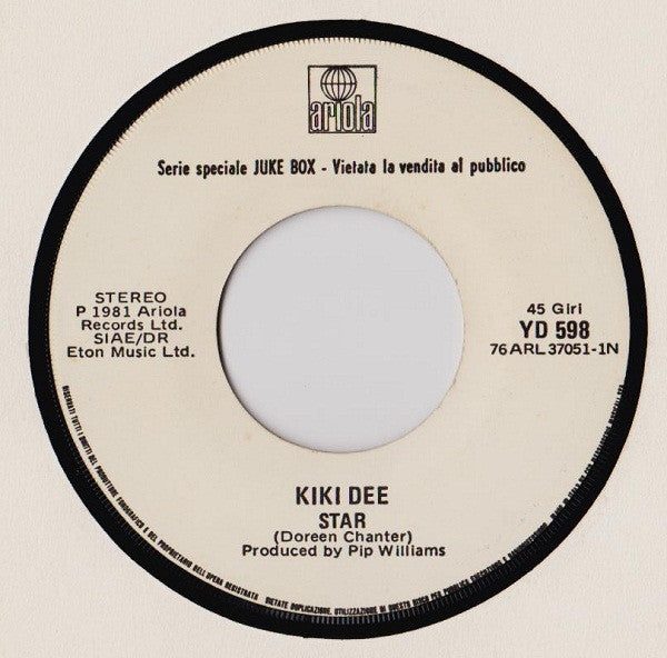 Lime (2) / Kiki Dee -Your Love / Star