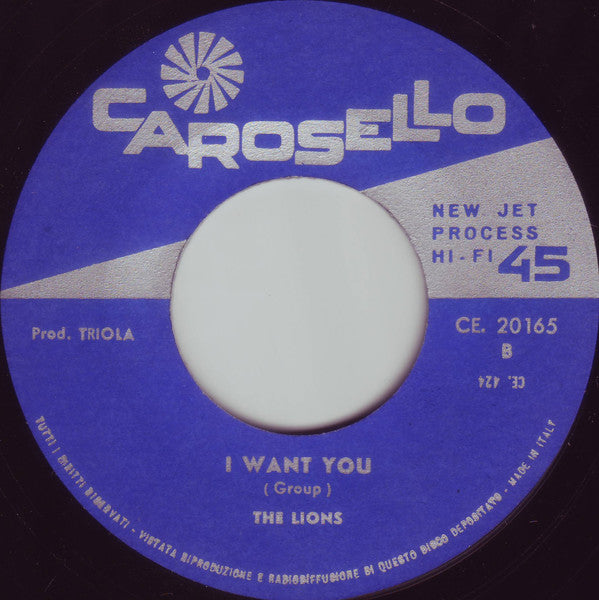 The Lions* -These Boots Are Made For Walkin' / I Want You