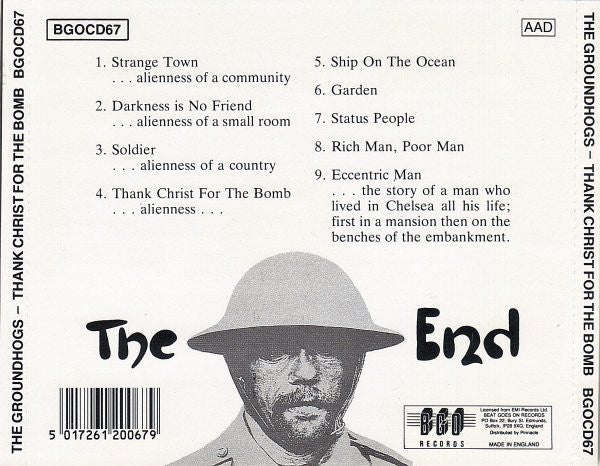 Groundhogs* -Thank Christ For The Bomb