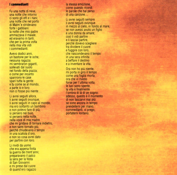 Roberto Vecchioni -Sogna Ragazzo Sogna