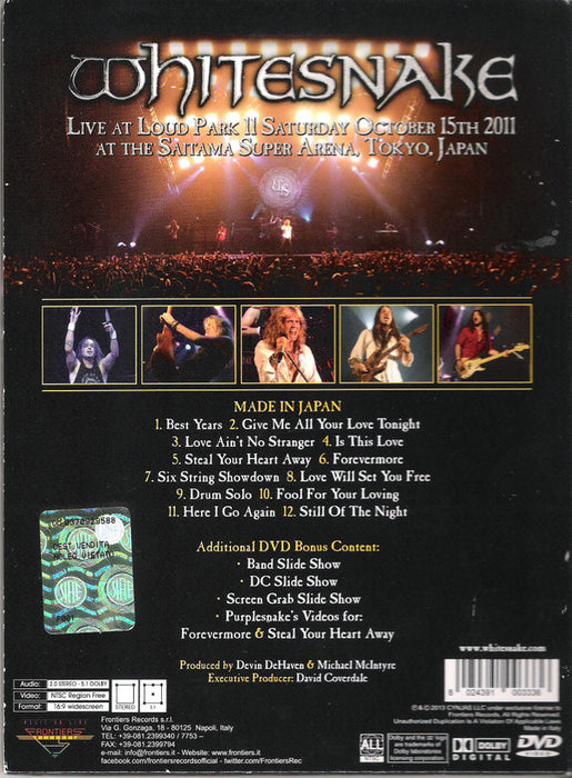 Whitesnake -Made In Japan