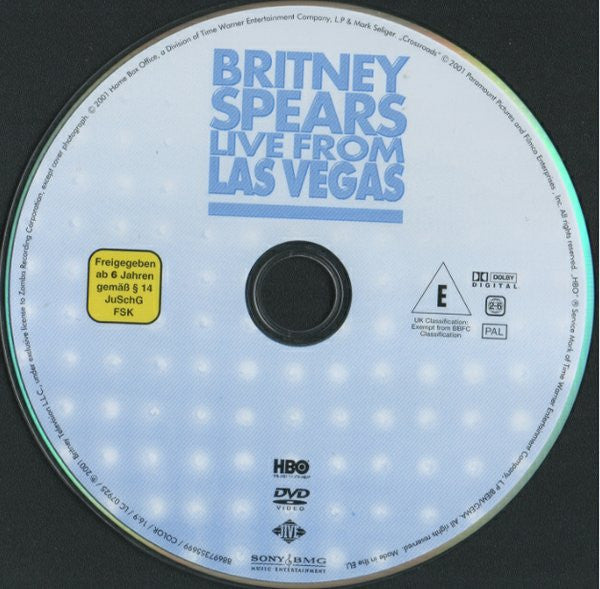 Britney Spears -Live From Las Vegas