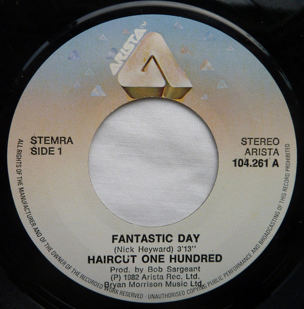 Haircut One Hundred -Fantastic Day
