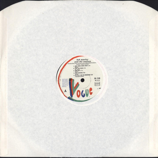 Bob Marley And The Wailers* -Bob Marley And The Wailers
