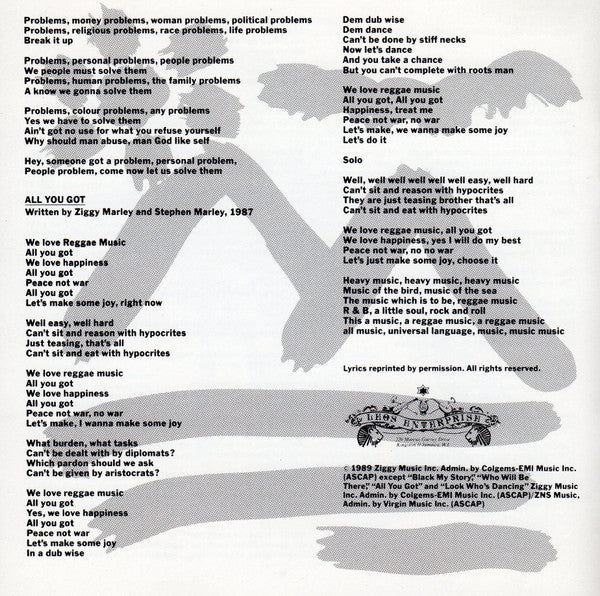 Ziggy Marley And The Melody Makers - One Bright Day