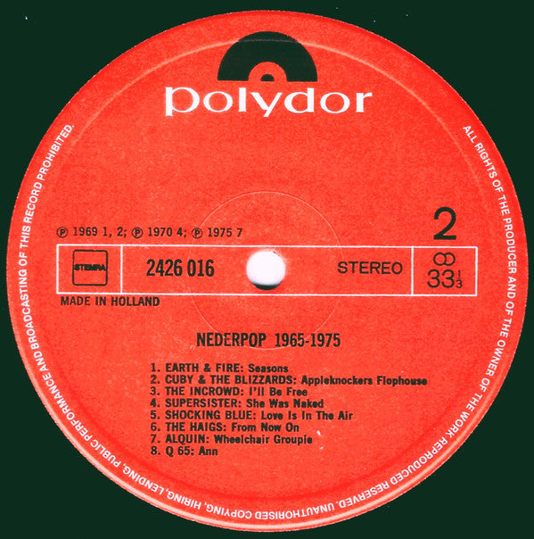 Various - Nederpop 1965 - 1975
