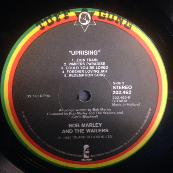 Bob Marley & The Wailers -Uprising