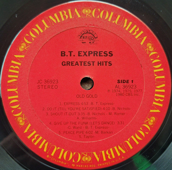 B.T. Express -Greatest Hits