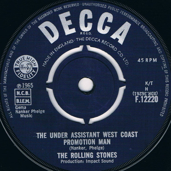 The Rolling Stones -(I Can't Get No) Satisfaction