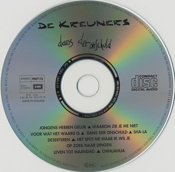De Kreuners -Dans Der Onschuld