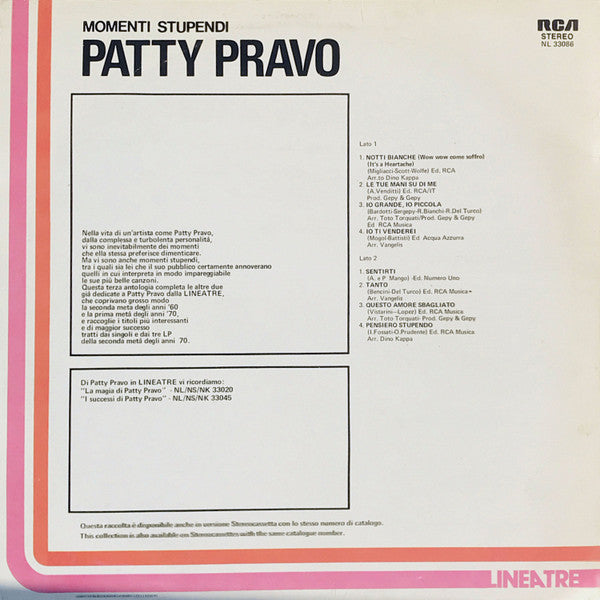 Patty Pravo - Momenti Stupendi