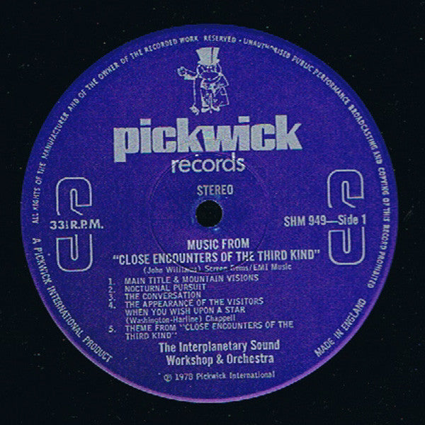 The Interplanetary Sound Workshop & Orchestra -Music From Close Encounters Of The Third Kind