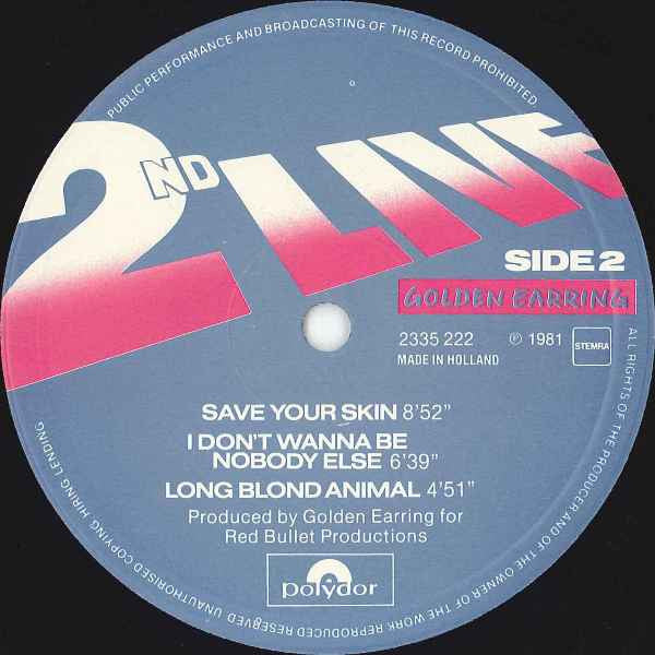 Golden Earring -2nd Live