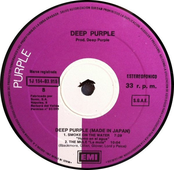 Deep Purple -Made In Japan