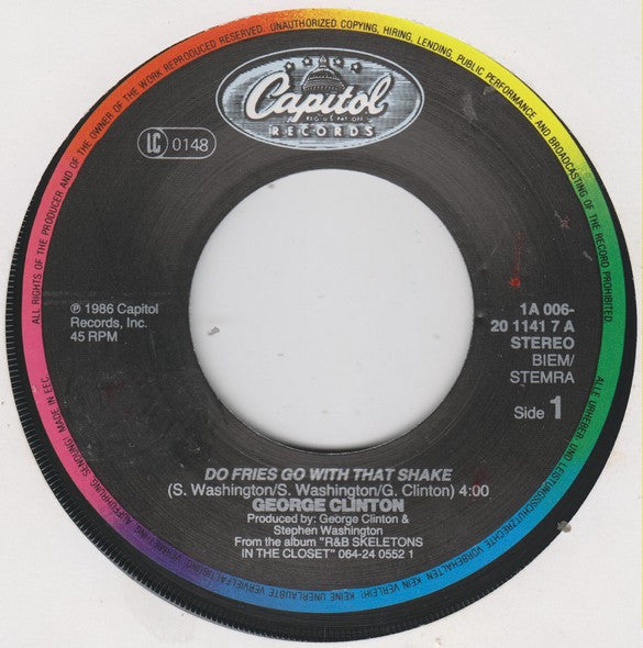George Clinton -Do Fries Go With That Shake
